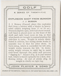 Explosion shot from bunker - J. J. Busson.