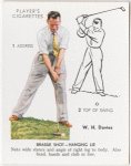 Brassie shot - hanging lie - W. H. Davis.