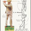 No. 1 Iron full shot - C. A. Whitcombe.