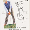 Brassie shot - up-hill lie - R. A. Whitcombe.