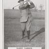 Harry Vardon. Finish of Drive with wooden club.