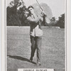 George Duncan. Finish of the swing.