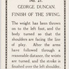 George Duncan. Finish of the swing.