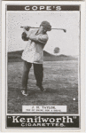 J. H. Taylor. Top of swing for drive.