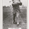 J. H. Taylor. Finish of the swing.