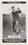 J. H. Taylor. Finish of the swing.