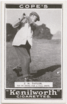 J. H. Taylor. Top of swing for a full drive.