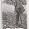 Edward Ray. Mashie iron - adressing the ball.
