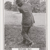 Edward Ray. Mashie iron- top of swing.