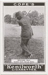 Edward Ray. Mashie iron- top of swing.