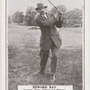 Edward Ray. Mashie iron - finish of stroke.