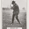 Edward Ray. Top of swing - mashie shot.