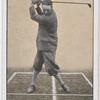 Top of swing, brassie or driver.