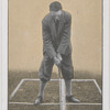 Stance for full shot with cleek.