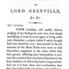 Substance of the speech of the Right Honourable Lord Grenville, in the House of Lords, on Monday, June 27, 1814, in moving for certain papers relative to the revival of the slave trade