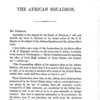 The African squadron : Ashburton treaty : consular sea letters