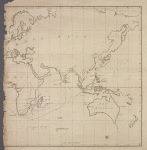 General chart of the globe, shewing the course of the Gulph Stream....