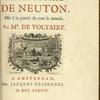 Elémens de la philosophie de Neuton