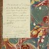 Voltaire’s October 14, 1764 letter in English to Mr. Vaillant, pasted into a fair-copy manuscript of La Pucelle, ca. 1762