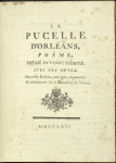 La Pucelle d'Orléans
