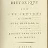 Commentaire historique sur les oeuvres de l'auteur de la Henriade, &c