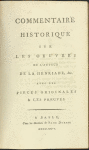 Commentaire historique sur les oeuvres de l'auteur de la Henriade, &c