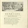 Vignette. Chant 1. Un vieillard catholique prédit à Henri de Navarre son changement de religion et son avènement au trône de France
