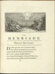 Vignette. Chant septième. Le nom de Dieu et sa Justice apparaissent dans le ciel aux yeux du monde