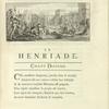 Vignette. Chant dixième. Henri IV fait porter des vivres aux Parisiens assiégés