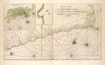 Pas-kaarte van de Zuyd-west-kust van Africa, van Cabo Negro tot beoosten Cabo de Bona Esperanca.