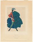 Costume for Ida Rubinstein in Saint-Sébastien