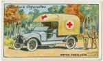 Motor ambulance.