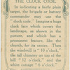 The clock code.