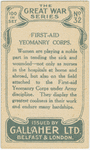 First-aid Yeomanry Corps.