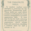 The parachute shell.