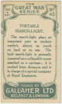 Portable search-light.