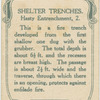 Shelter trenches.