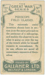 Periscope field glasses.