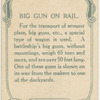 Big gun on rail.
