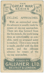 Zig-zag approaches.