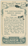The Distinguished Service Order (British).