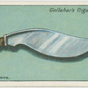 Indian's knife.