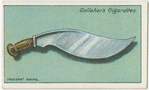 Indian's knife.