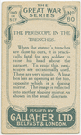 The periscope in the trenches.