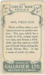 60-Pr. field gun.