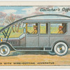 Motor car with wire-cutting apparatus.