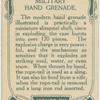 Military hand grenade.