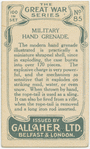 Military hand grenade.