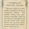 "Caterpillar" traction engine.