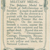 Belgium's Military Medal.